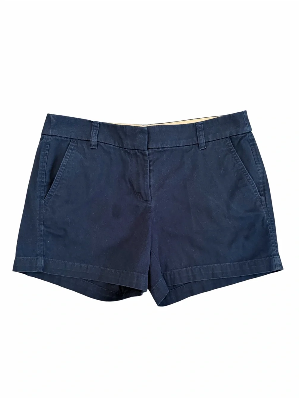 J. Crew Factory Navy Blue Chino Shorts